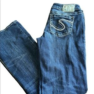 Silver AIKO Bootcut Jeans size W 28/L 33